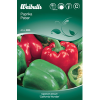 Weibulls Paprika - capsicum annuum Califonia Wonder 8005