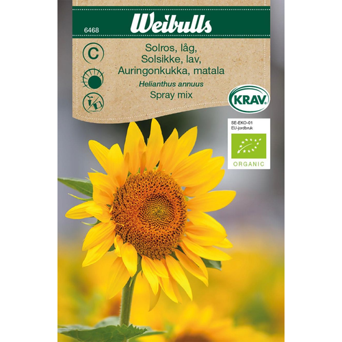 Weibulls Weibulls Solros låg- Spray Mix 6468 KRAV, Nyhet
