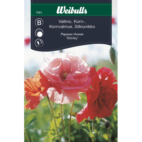 Weibulls Weibulls Vallmo, korn - papaver rhoeas 7051 Weibulls Weibulls Vallmo, korn - papaver rhoeas 7051