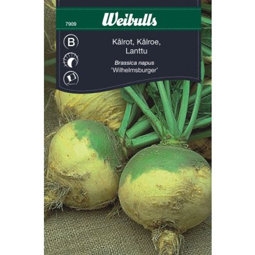 Weibulls Weibulls Kålrot - brassica napus 7909 Wilhelmsburger