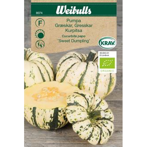 Weibulls Weibulls Pumpa - cucurbita pepo 8074 KRAV Weibulls Weibulls Pumpa - cucurbita pepo 8074 KRAV