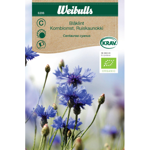 Weibulls Weibulls Blåklint - centaurea cyanus 6206 KRAV
