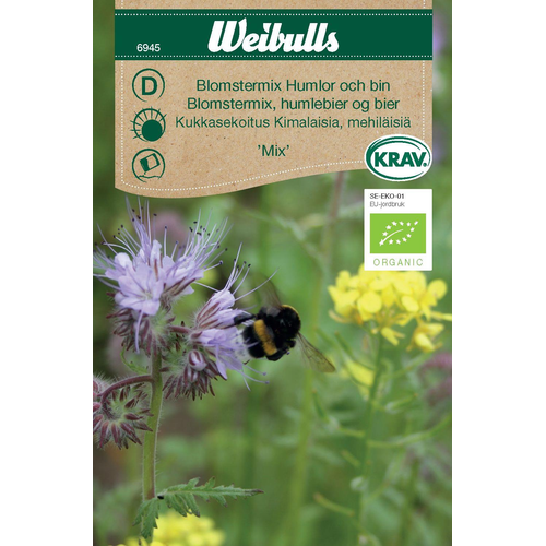 Weibulls Weibulls Blomstermix humlor och bin - 6946 KRAV