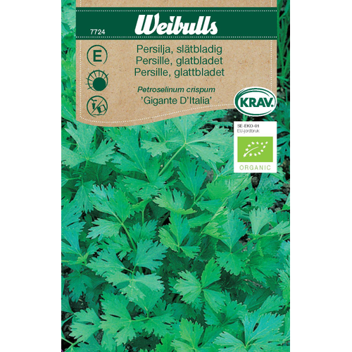 Weibulls Weibulls Persilja slät - petroselinum crispum 7724 KRAV