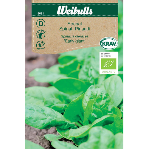 Weibulls Weibulls Spenat *bio* krav/eko - spinacea oleracea