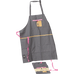  Förkläde Apricot Antracit